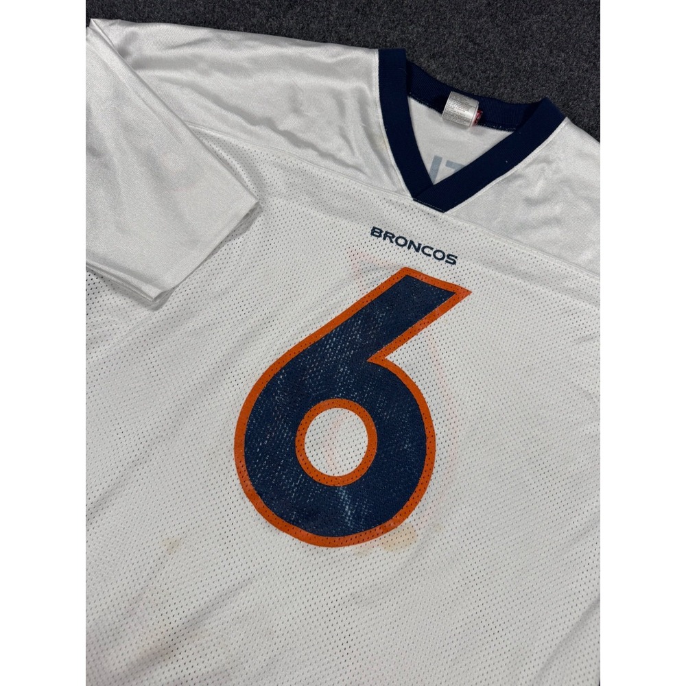 Reebok Denver Broncos Jay Cutler #6 Jersey Mens 2XL NFL Football White